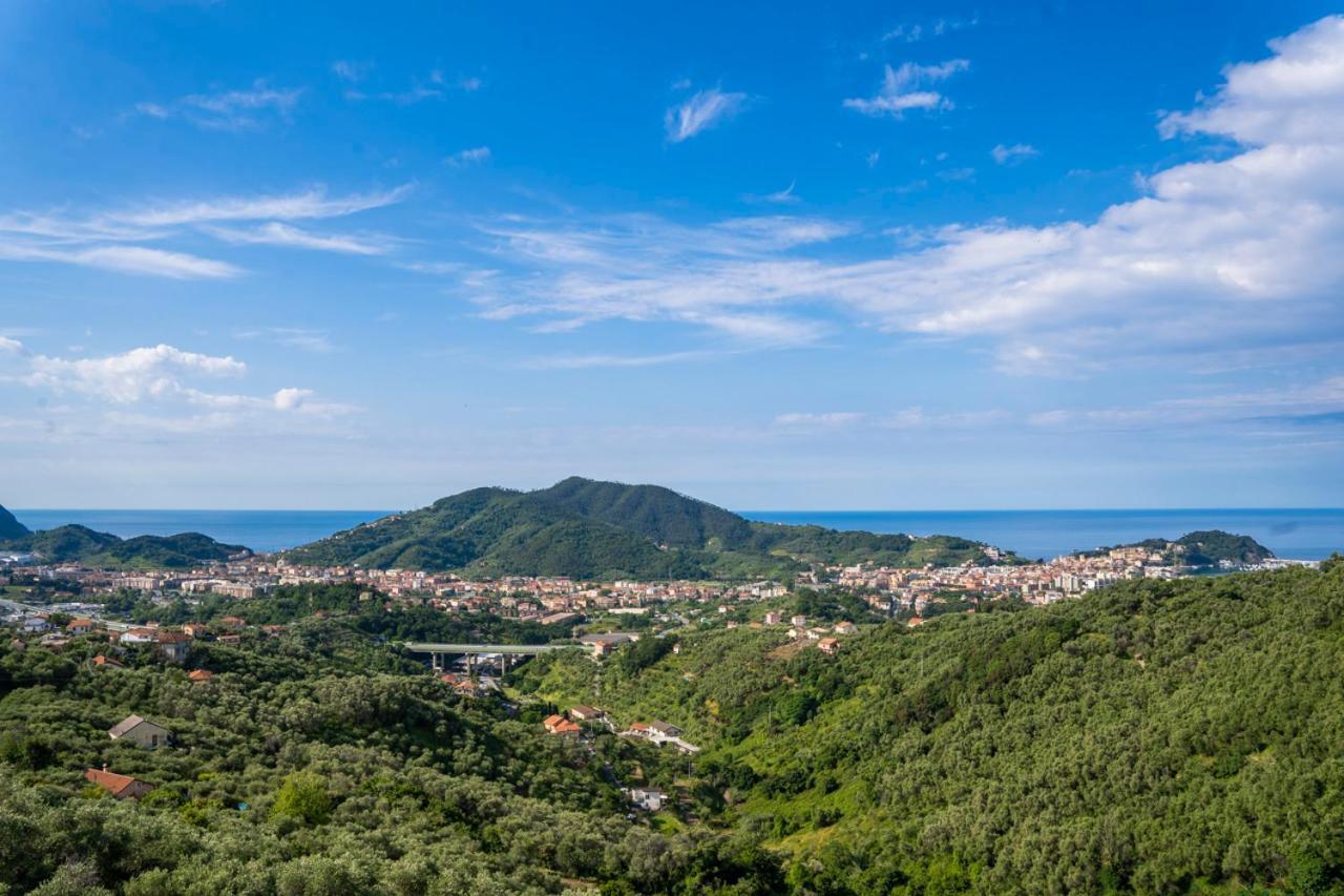 Ferienwohnung 016 - Casa Tranquilla Vista Mare, Pace E Natura - 10 Minuti Dalla Spiaggia Sestri Levante Exterior foto