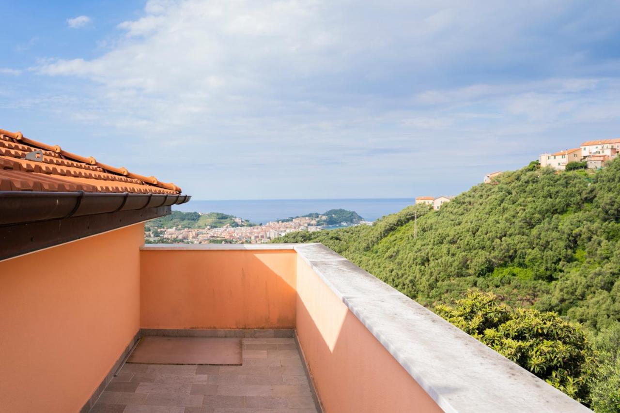 Ferienwohnung 016 - Casa Tranquilla Vista Mare, Pace E Natura - 10 Minuti Dalla Spiaggia Sestri Levante Exterior foto