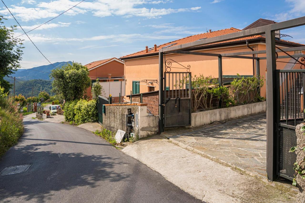 Ferienwohnung 016 - Casa Tranquilla Vista Mare, Pace E Natura - 10 Minuti Dalla Spiaggia Sestri Levante Exterior foto