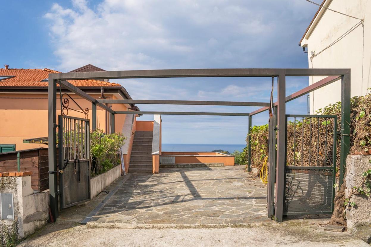 Ferienwohnung 016 - Casa Tranquilla Vista Mare, Pace E Natura - 10 Minuti Dalla Spiaggia Sestri Levante Exterior foto