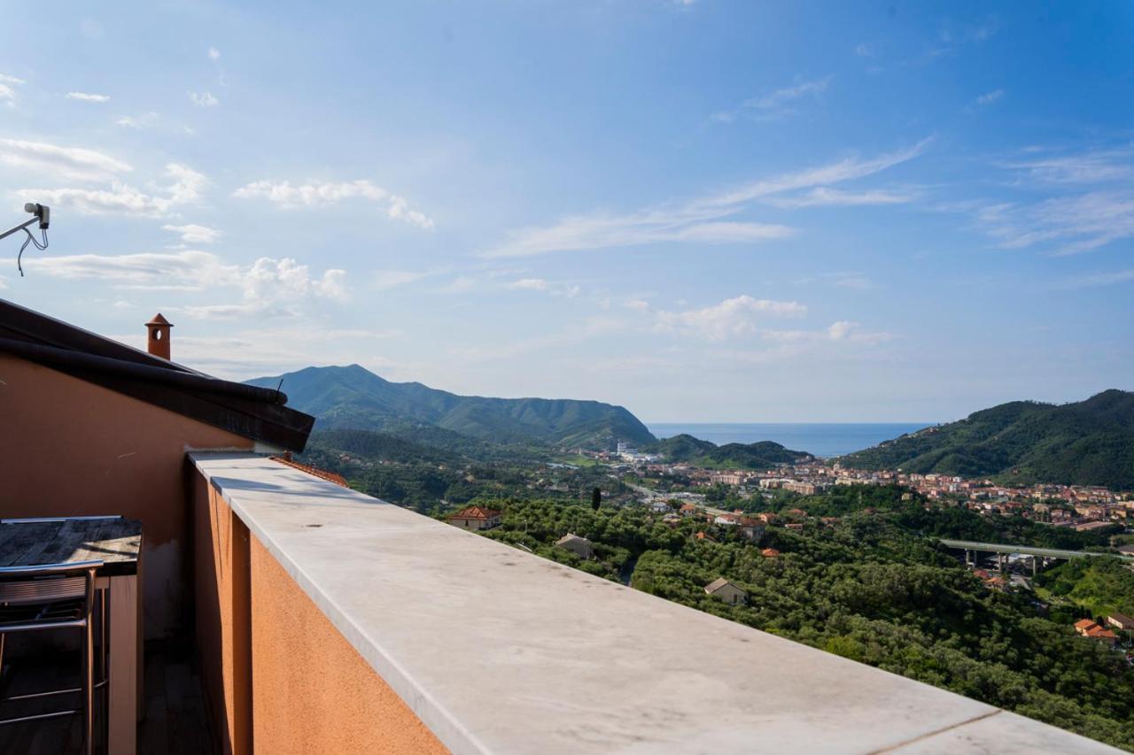 Ferienwohnung 016 - Casa Tranquilla Vista Mare, Pace E Natura - 10 Minuti Dalla Spiaggia Sestri Levante Exterior foto