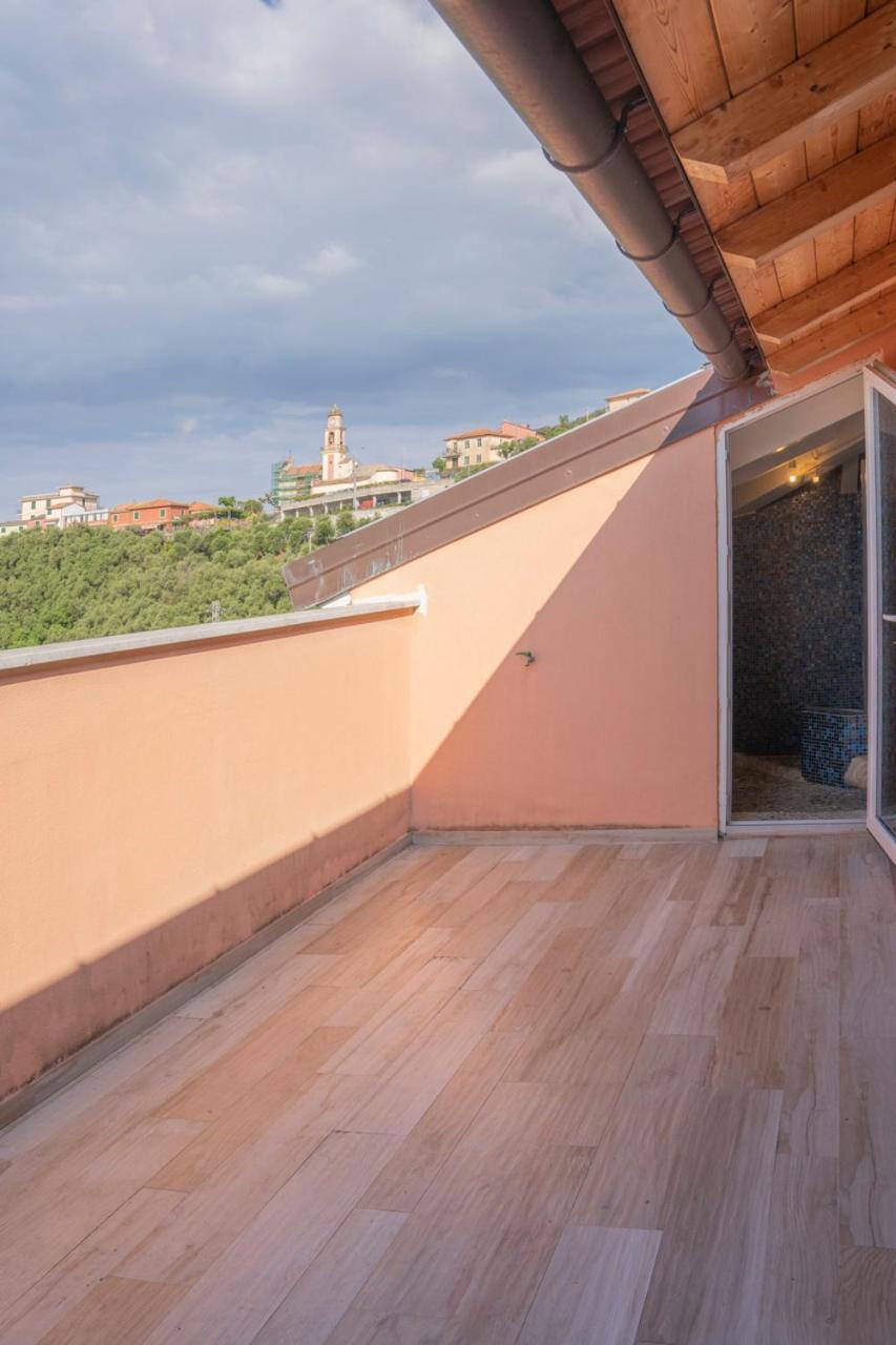 Ferienwohnung 016 - Casa Tranquilla Vista Mare, Pace E Natura - 10 Minuti Dalla Spiaggia Sestri Levante Exterior foto
