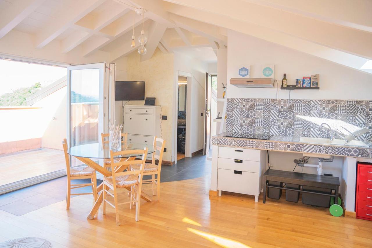 Ferienwohnung 016 - Casa Tranquilla Vista Mare, Pace E Natura - 10 Minuti Dalla Spiaggia Sestri Levante Exterior foto