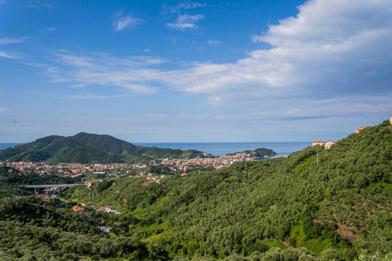 Ferienwohnung 016 - Casa Tranquilla Vista Mare, Pace E Natura - 10 Minuti Dalla Spiaggia Sestri Levante Exterior foto